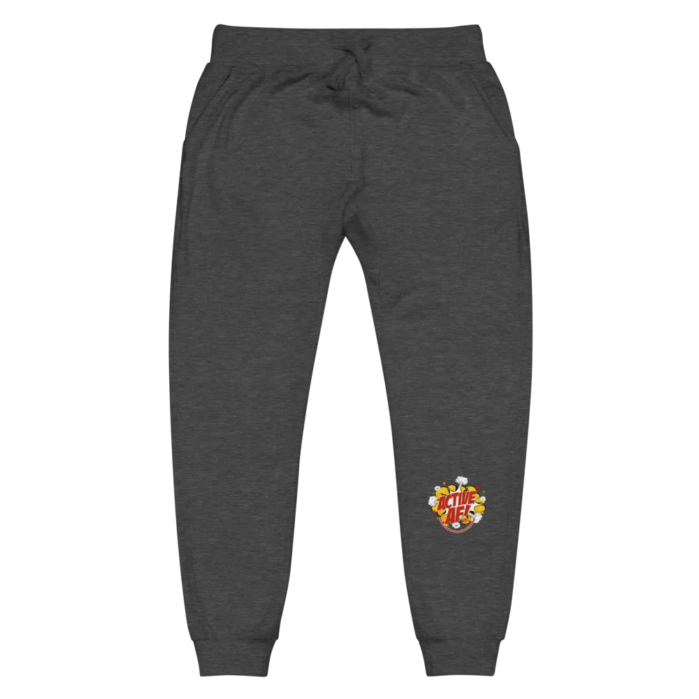 Active AF Animated Unisex Fleece Sweatpants