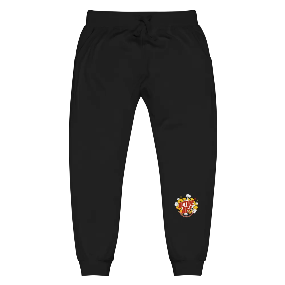 Active AF Animated Unisex Fleece Sweatpants