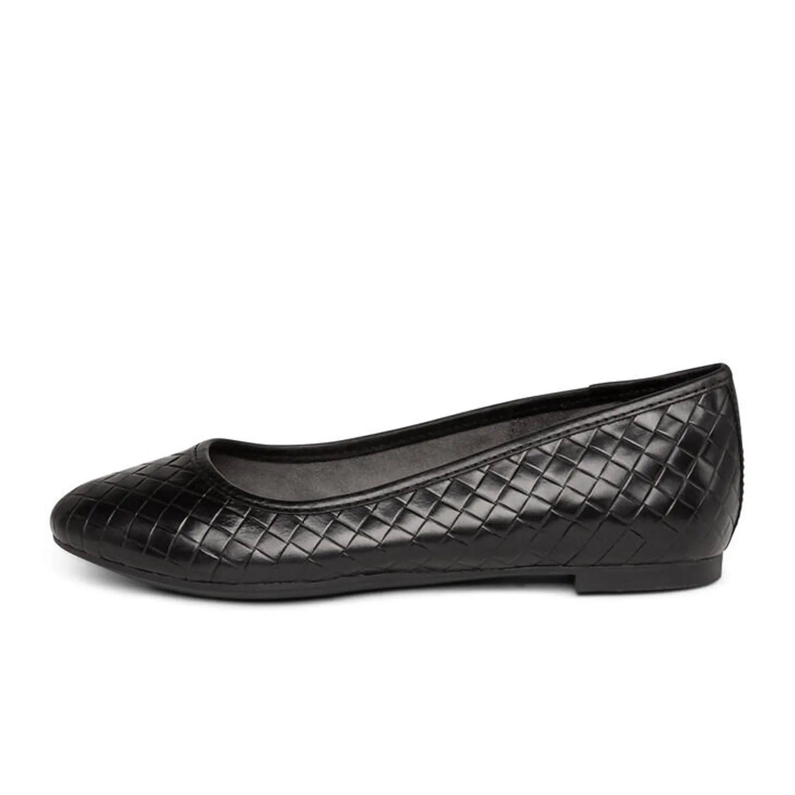 Aetrex Lyla Ballet Flat (Women) - Black