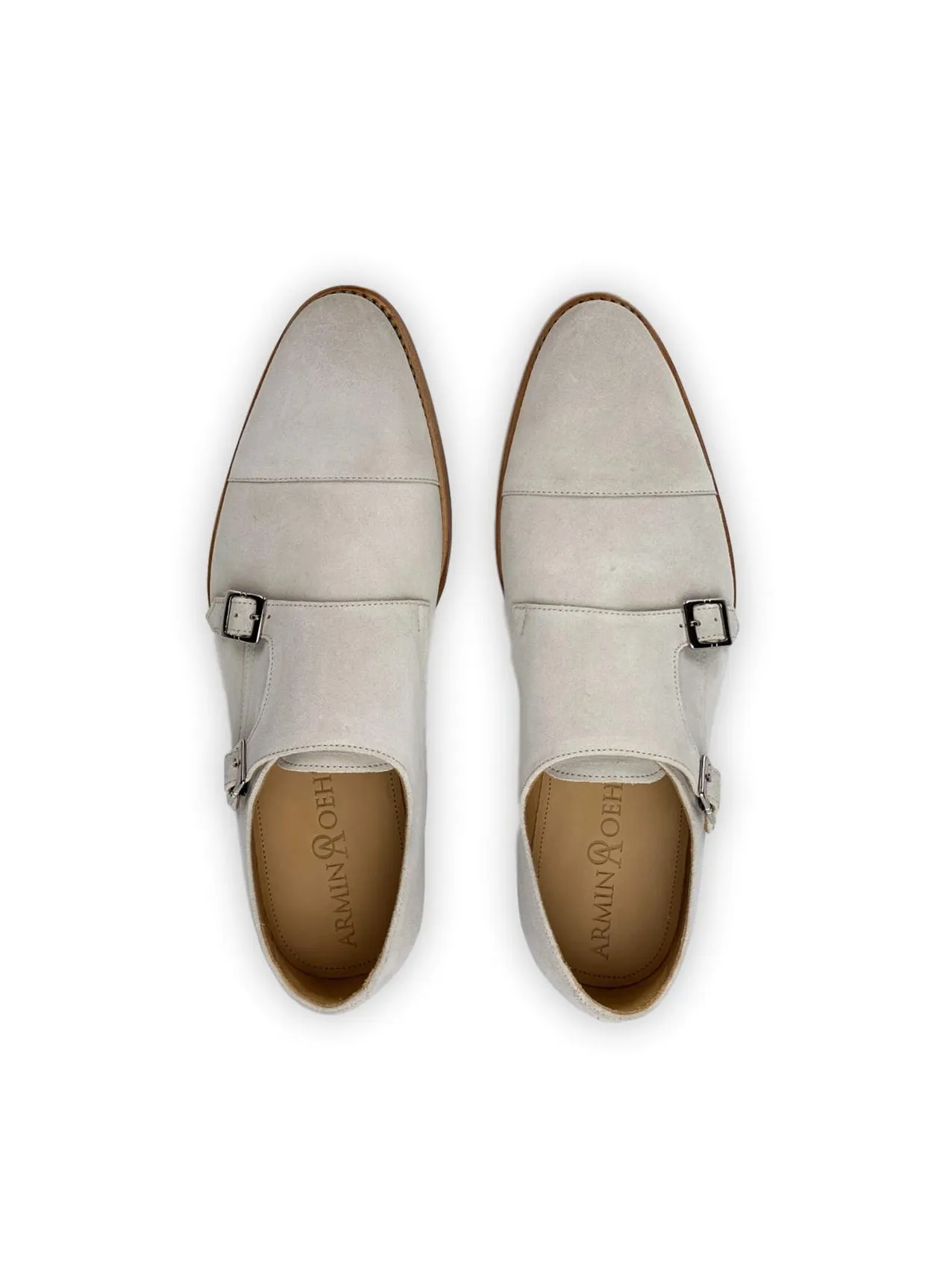 ARMIN OEHLER CHARLESTON SUEDE SHOE - BIRCH