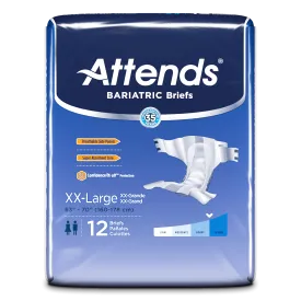 Attends Bariatric Briefs - 2XL and 3XL Adult Diapers