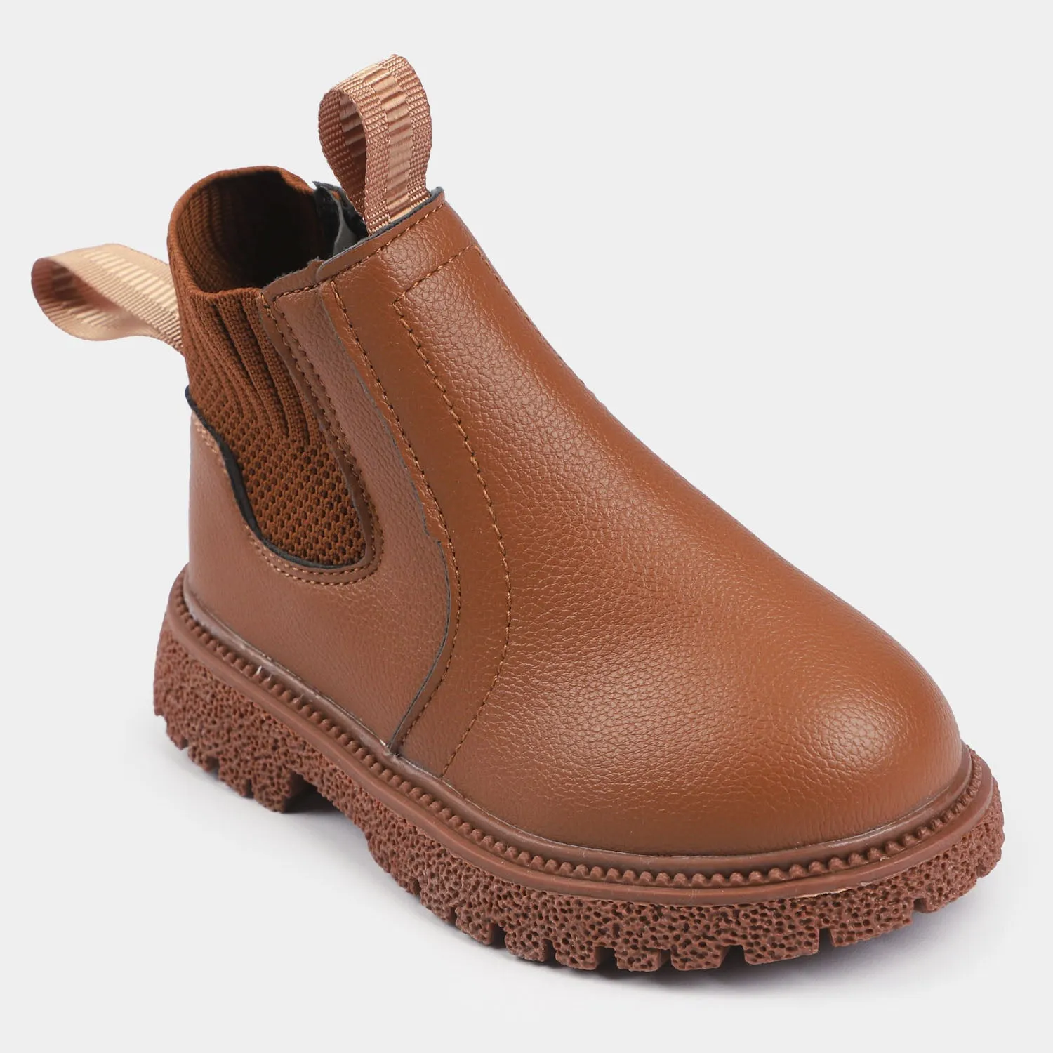 Boys Boots PS-09-BROWN