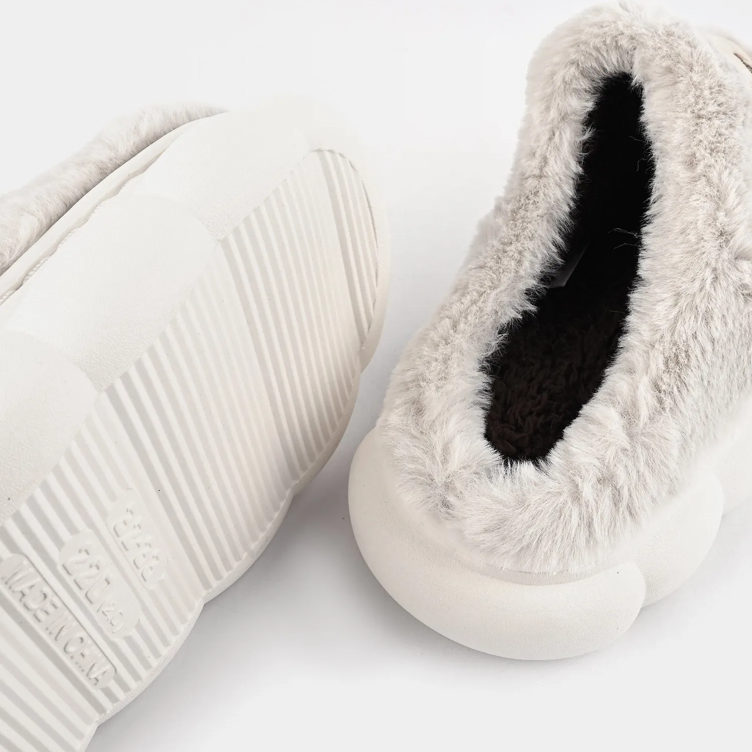 Boys Slipper Fur F4295-BEIGE