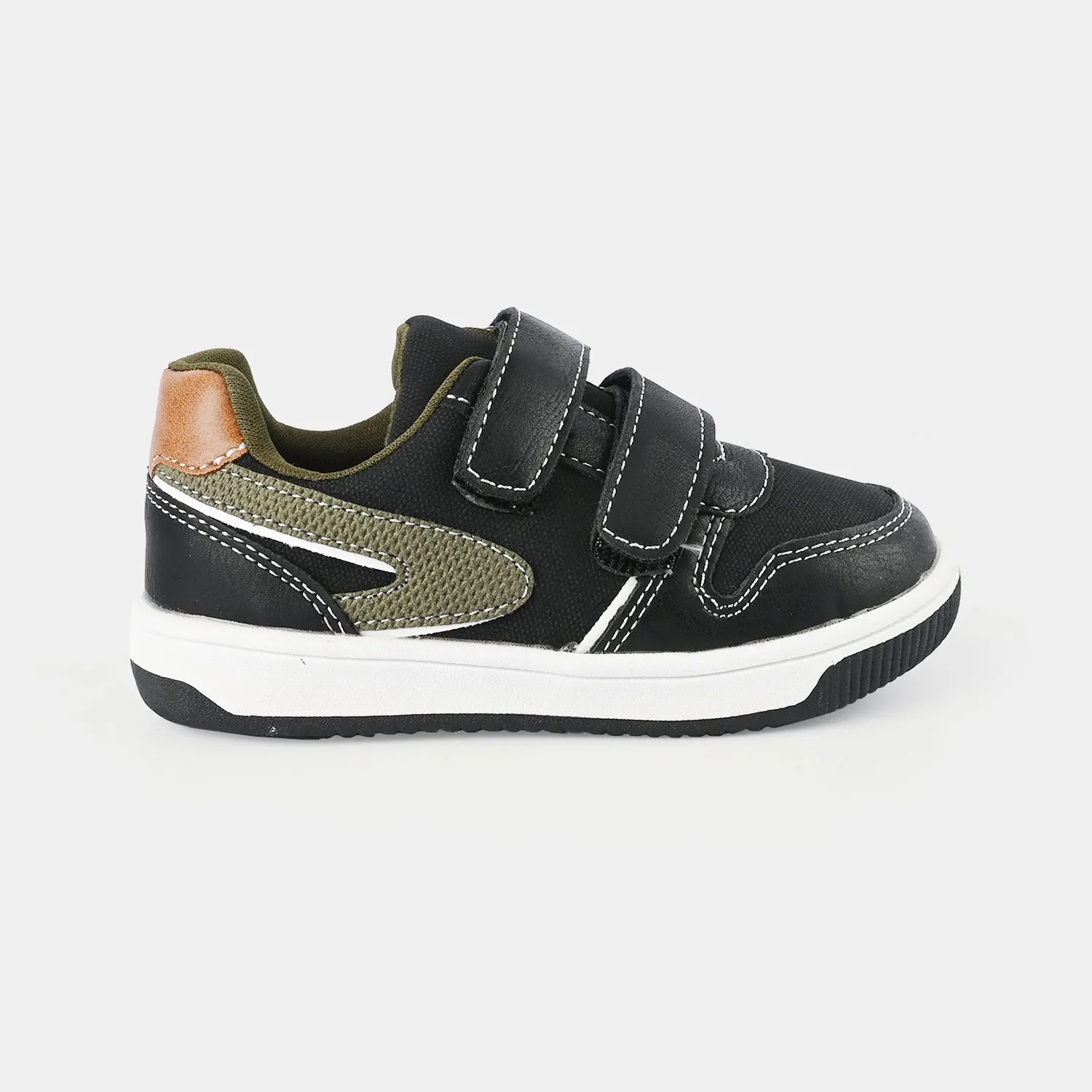 Boys Sneaker H2288-1-Black/Green