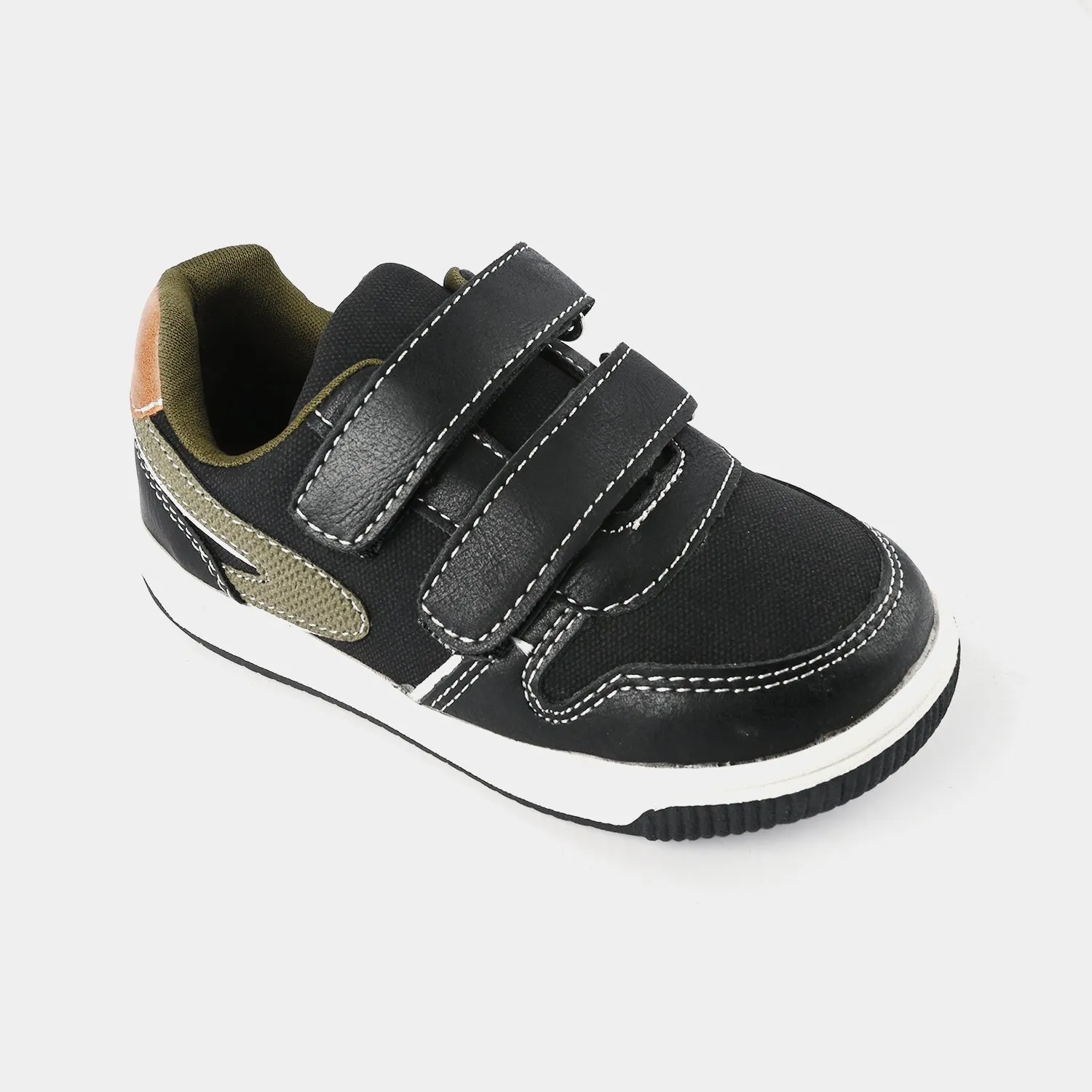 Boys Sneaker H2288-1-Black/Green