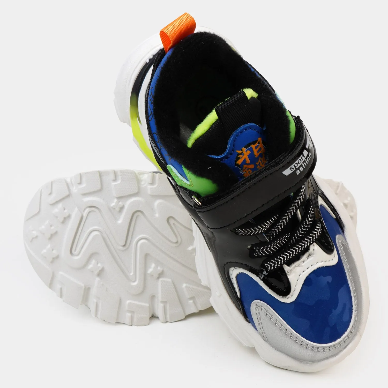 Boys Sports Joggers Shoes 566 - Blue