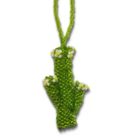 Cactus Seed Bead Ornament(Green) - Guatemala