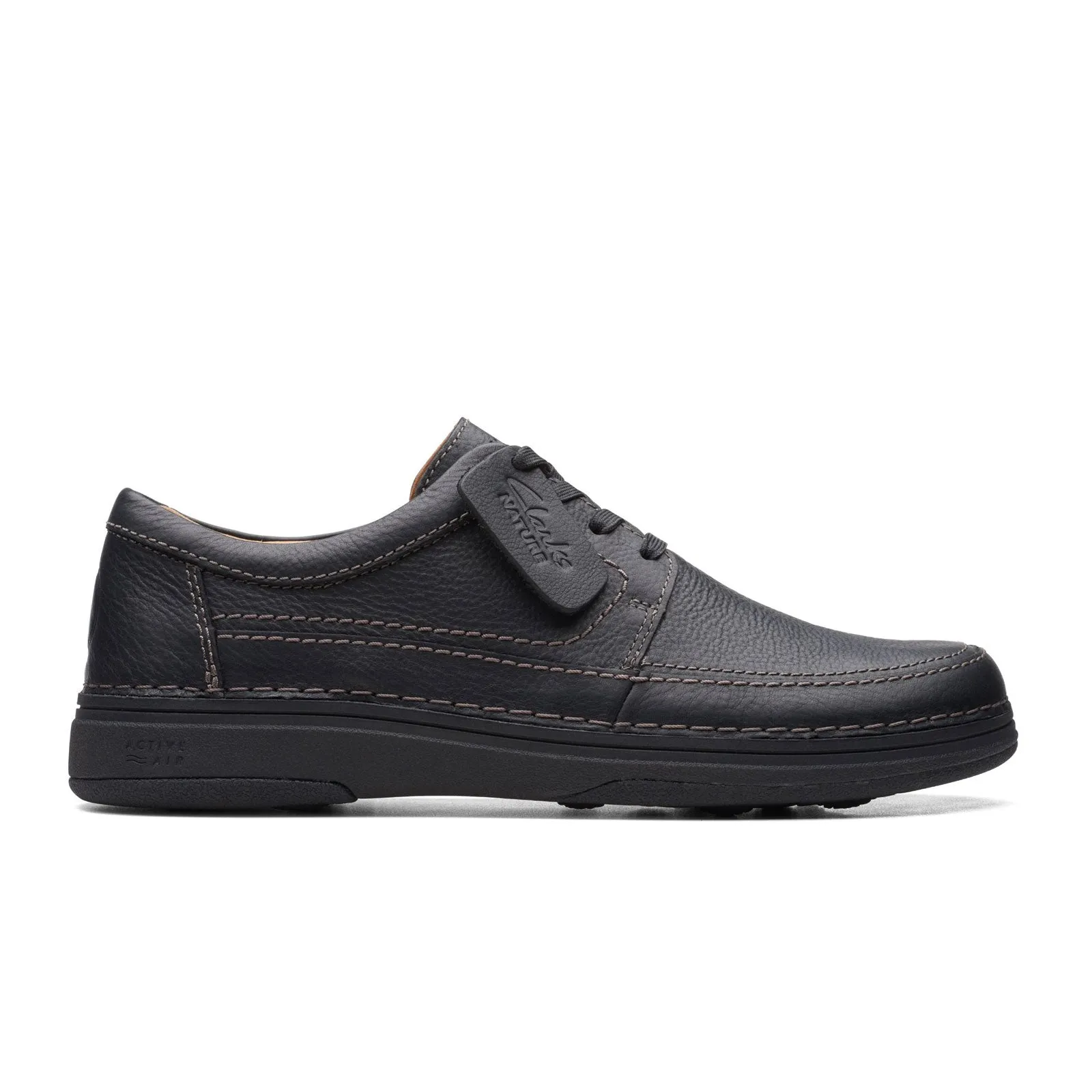 Clarks Nature 5 Lo Lace Up (Men) - Black Leather