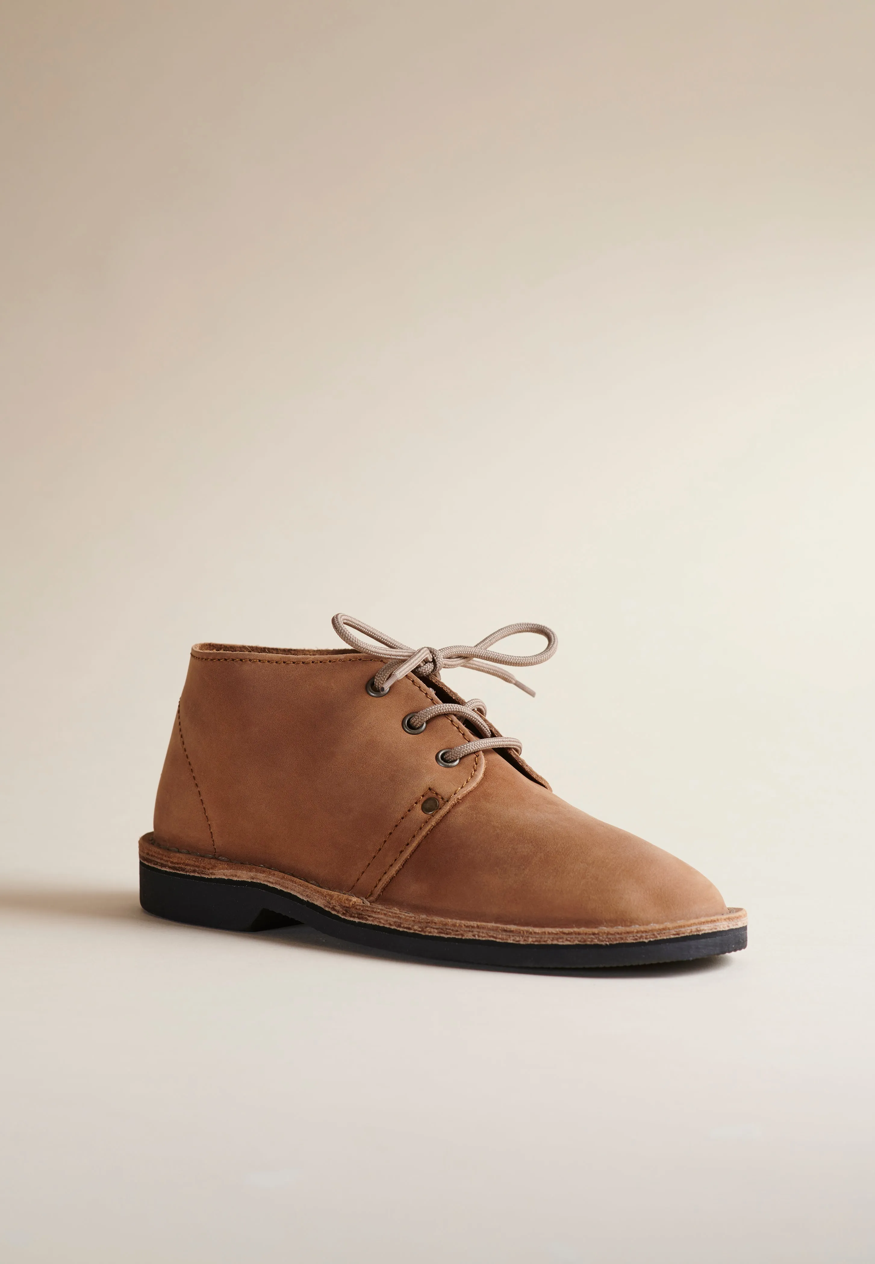 Dunes Tan Leather Vellies