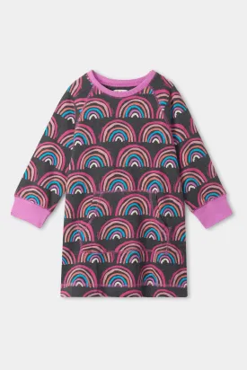 Girls Dress Hatley Prismatic Rainbows