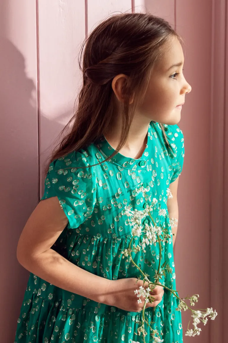 Girls Dress MarMar Copenhagen Delanne Grass