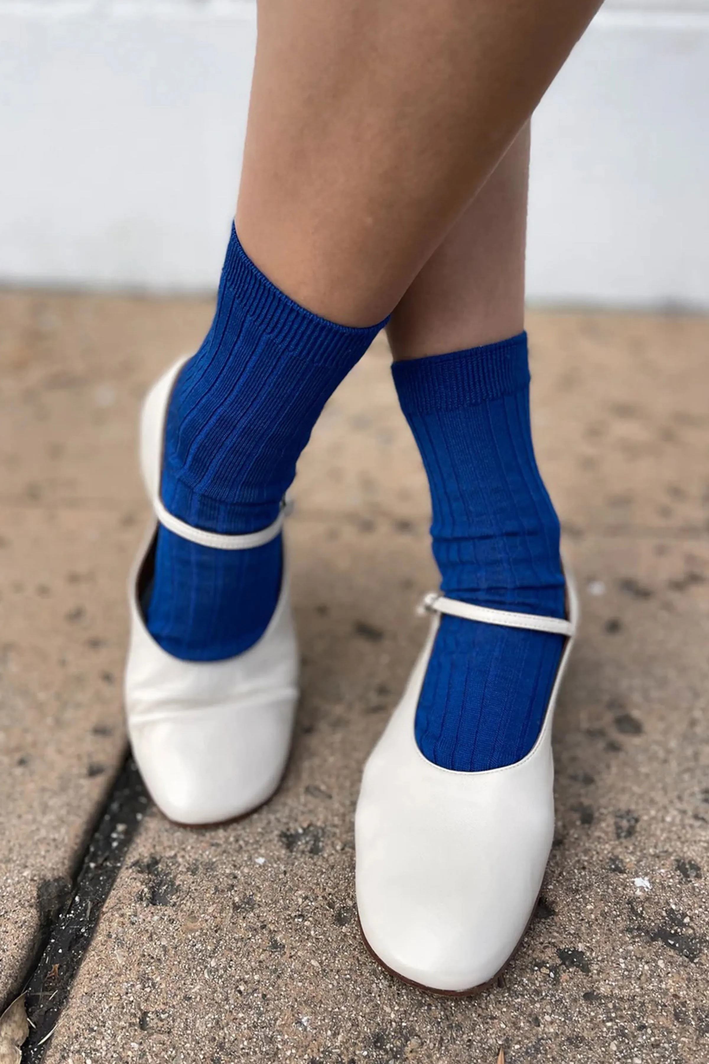 Her Socks (Cobalt)