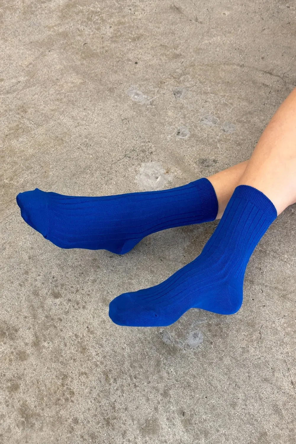 Her Socks (Cobalt)