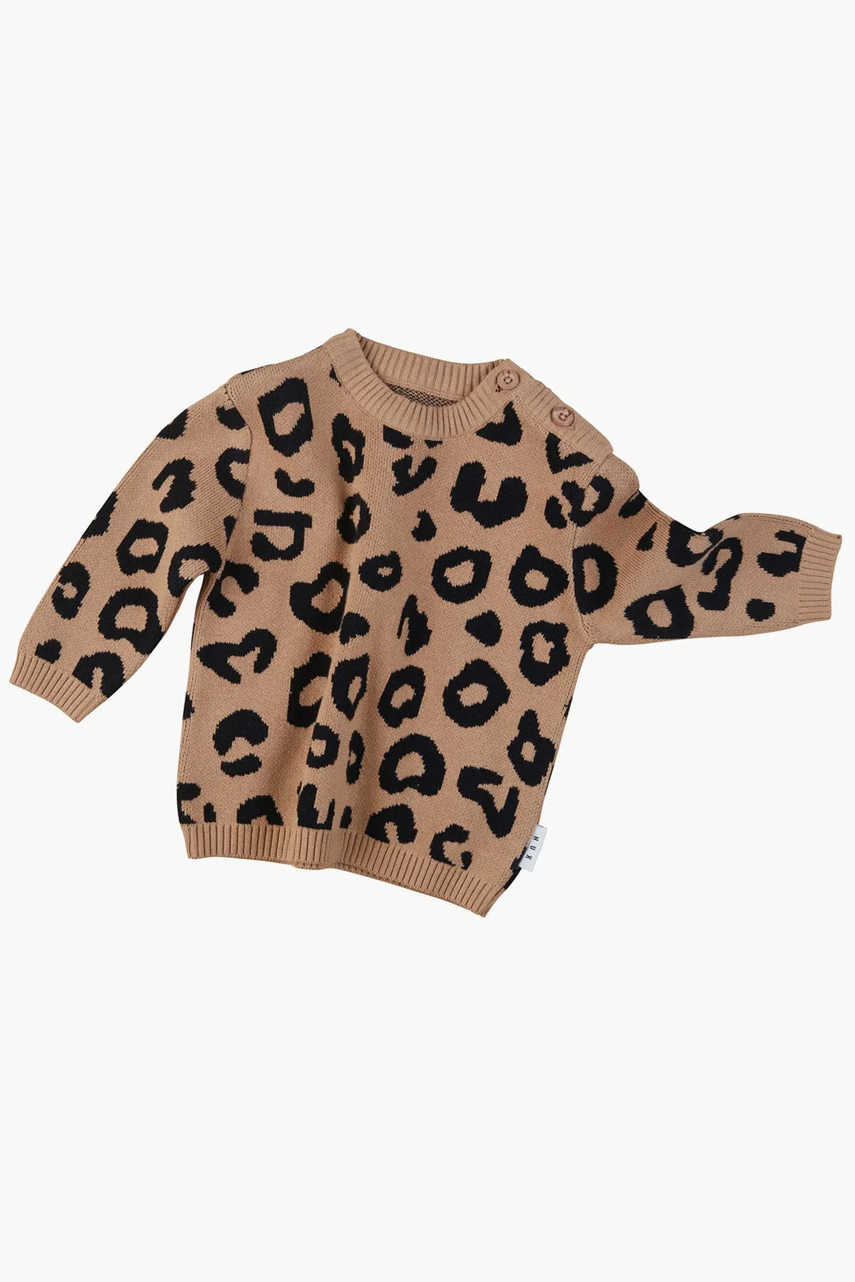 Huxbaby Animal Knit Girls Sweater