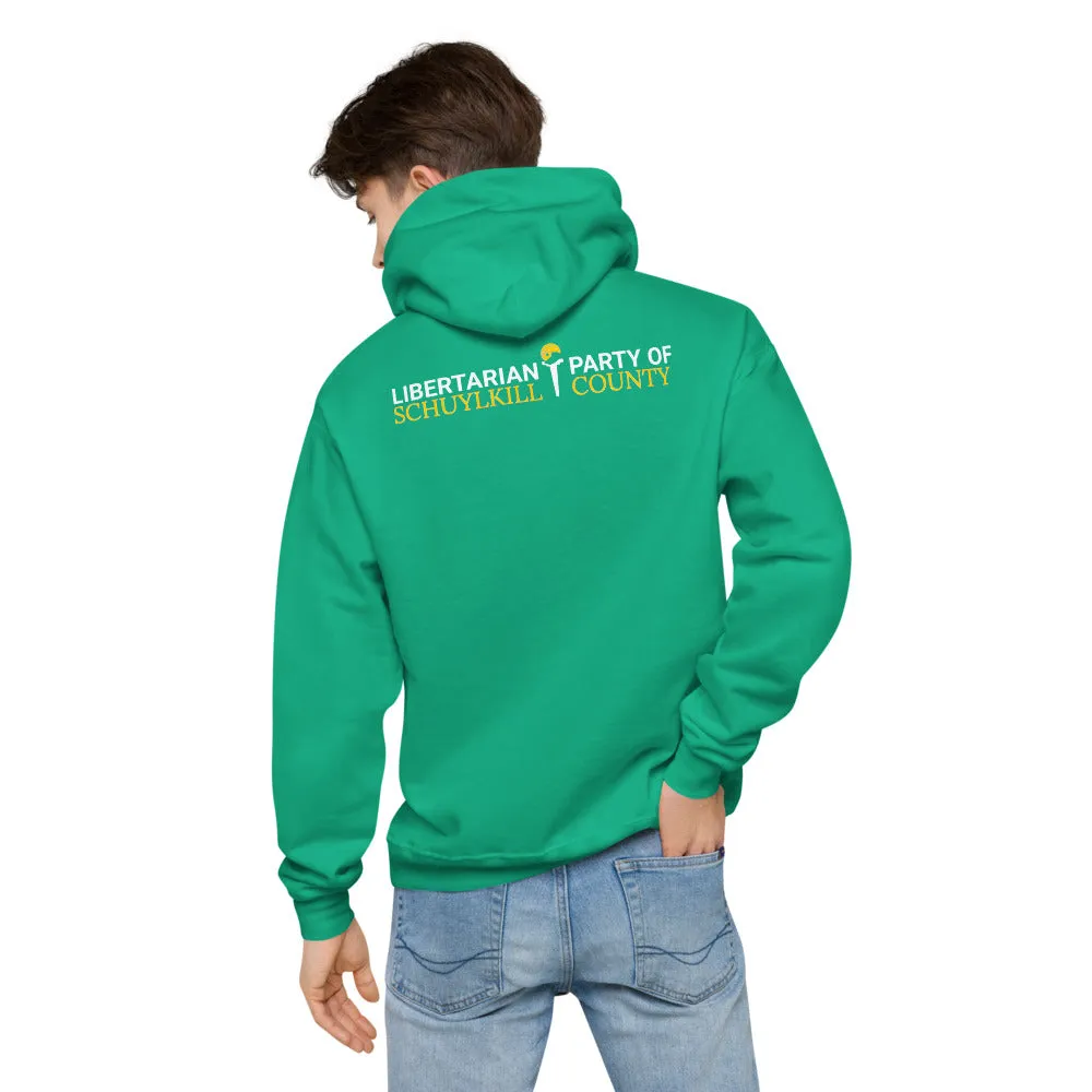 LP Porcupine - Schuylkill County, Pennsylvania Unisex fleece hoodie