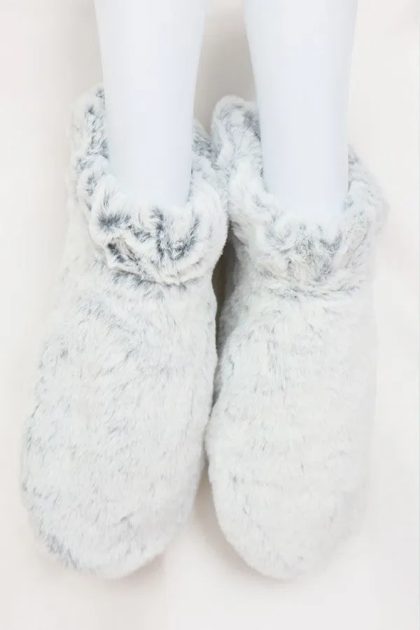 Meya Plush Bootie Slippers- ASSORTED!