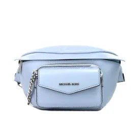 Michael Kors Large Maisie 2-in-1 Waistpack with Card Case - Pale Blue Belt Bag