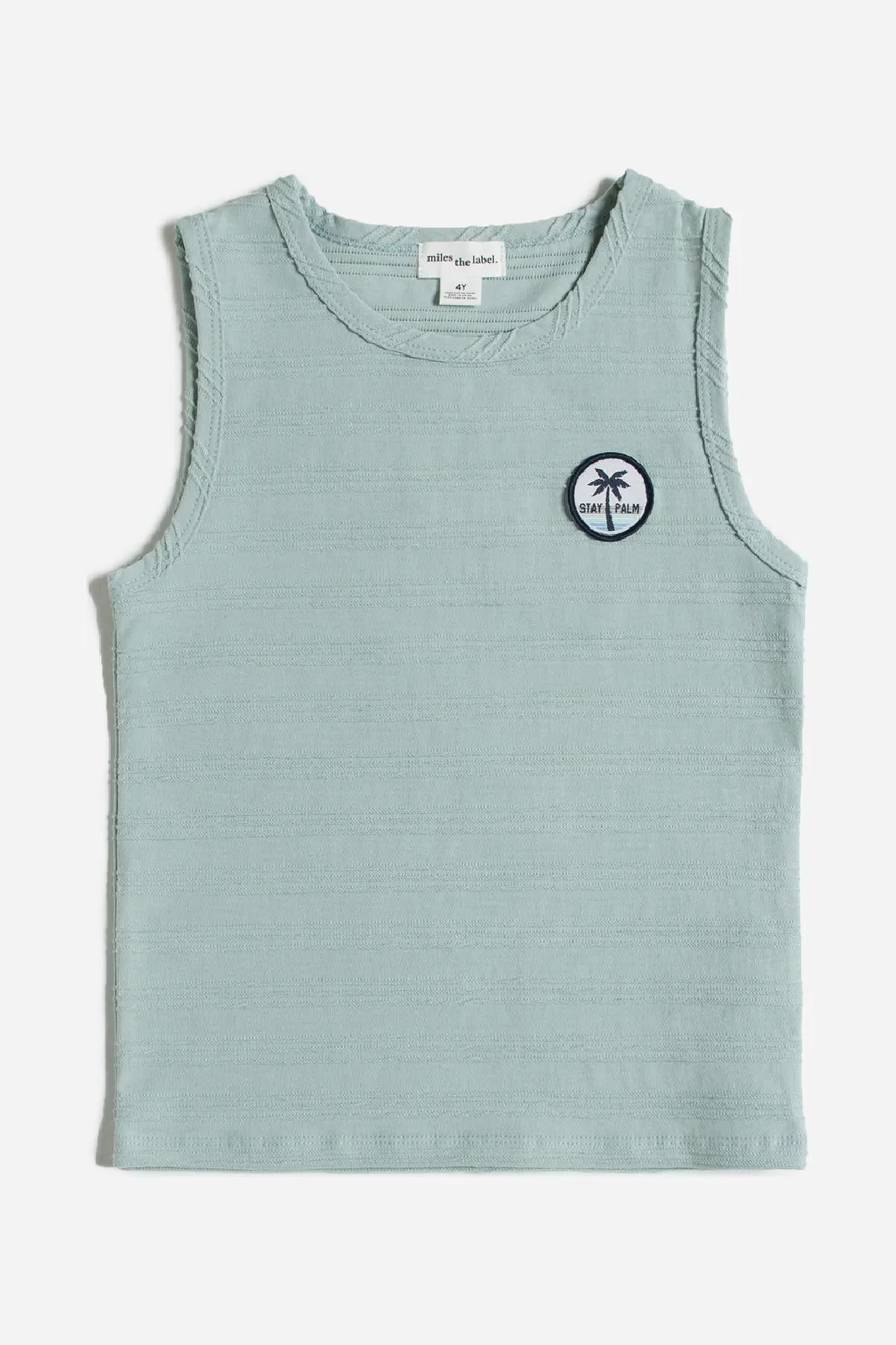 Miles Seafoam Boys Tank