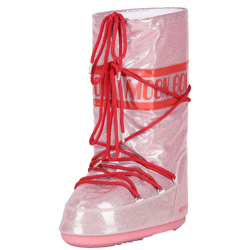 Moon Boot Mb Icon Glitter, pink