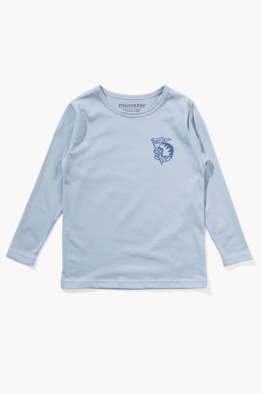 Munster Kids Upatree Boys Shirt - Mid Blue