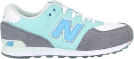 New Balance 574 Kids 'Deep Freeze' Sneakers, Blue