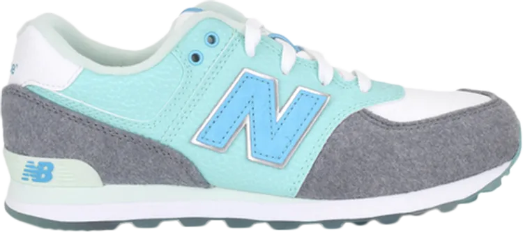 New Balance 574 Kids 'Deep Freeze' Sneakers, Blue