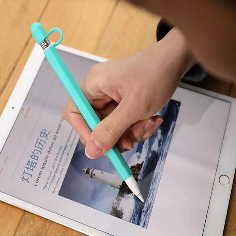 Pencil Cap for Apple Pencil Fashion Silicone Cover Soft Protective Shell for Apple Pencil Anti-Lost Case New