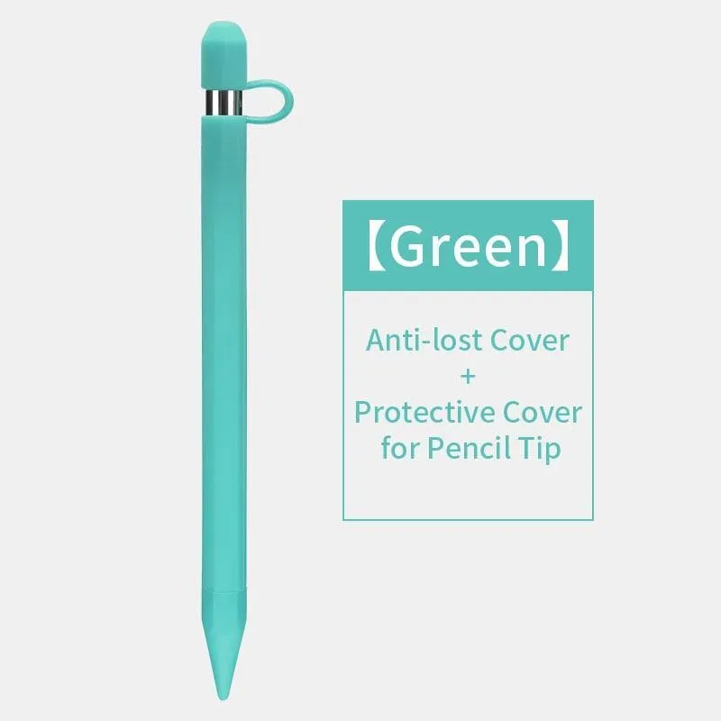 Pencil Cap for Apple Pencil Fashion Silicone Cover Soft Protective Shell for Apple Pencil Anti-Lost Case New