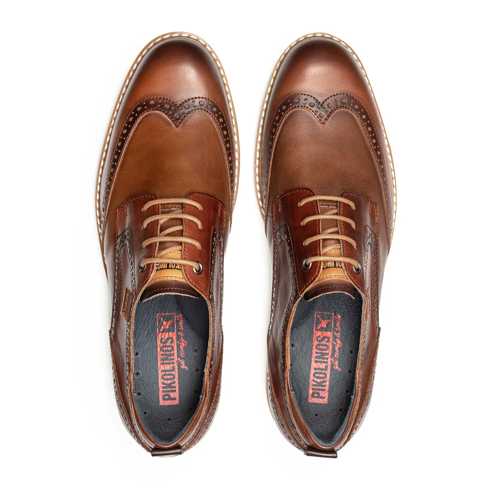 Pikolinos Avila M1T-4191C1 Oxford (Men) - Cuero