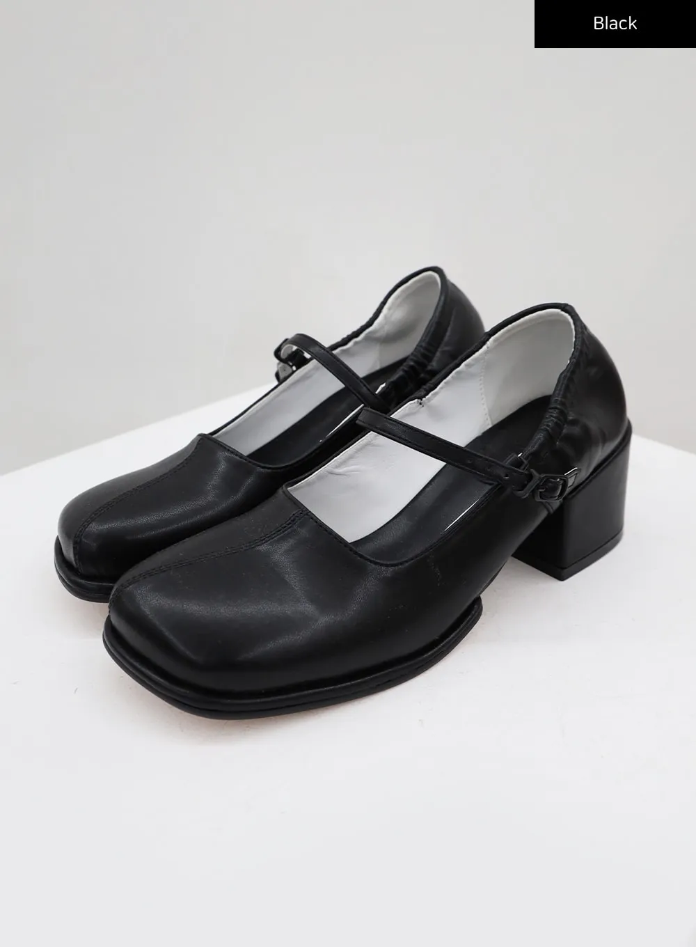 Round Heeled Mary Janes BU5