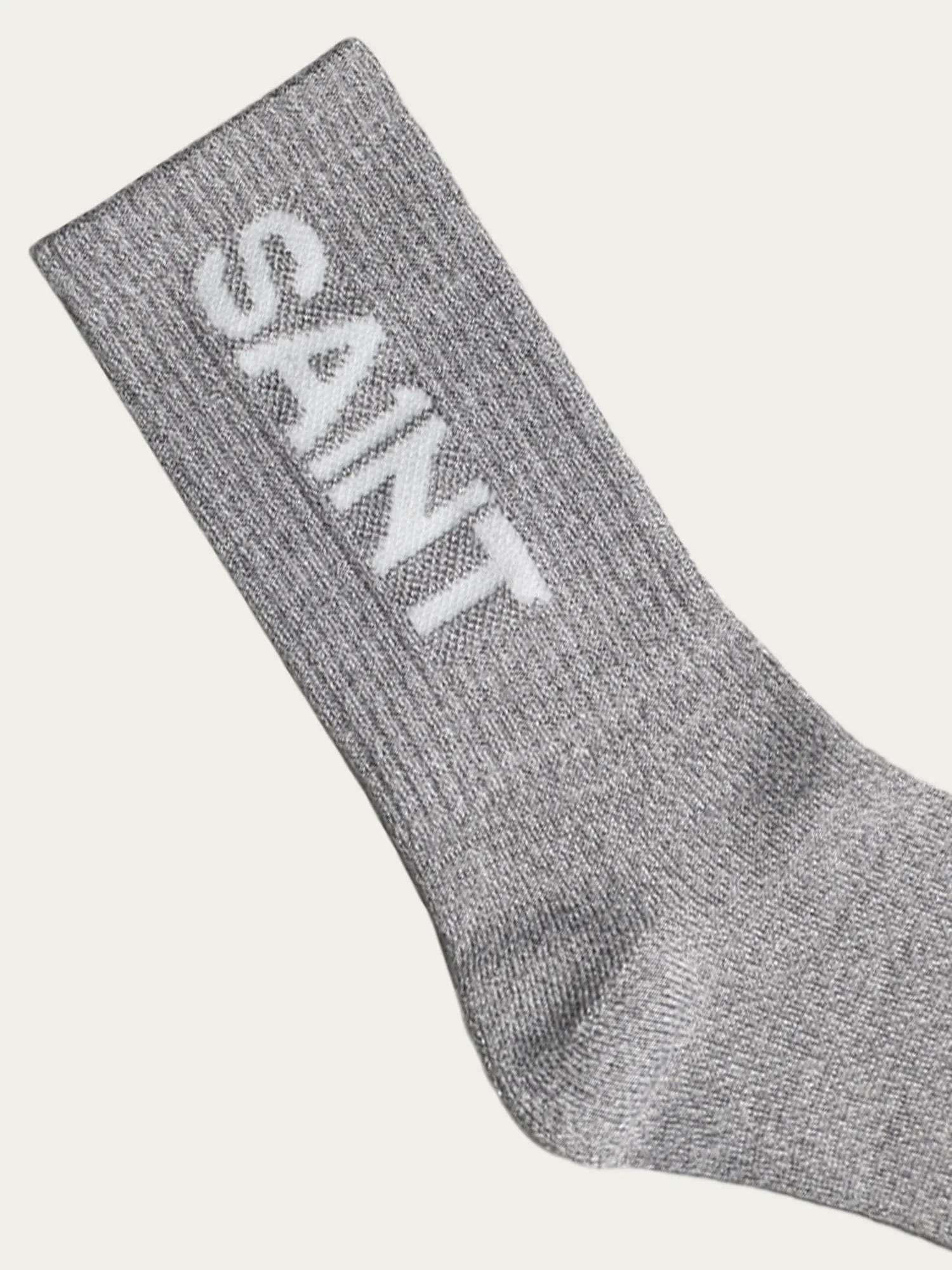 SA1NT Bamboo Crew Socks - 1 Pack - Grey