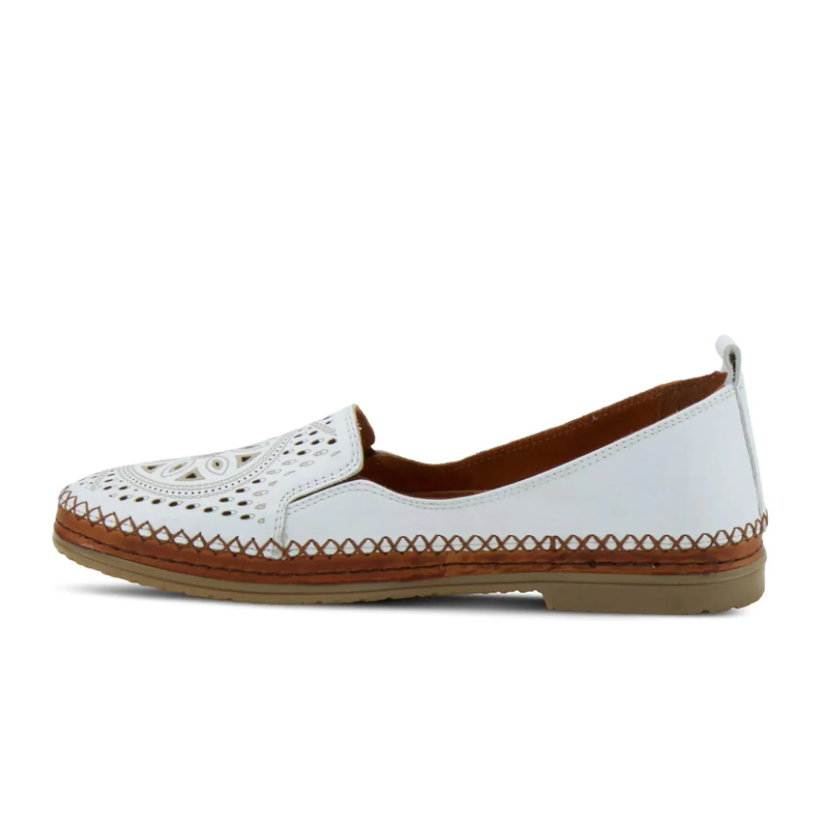 Spring Step Ingrid Slip On Loafer (Women) - White