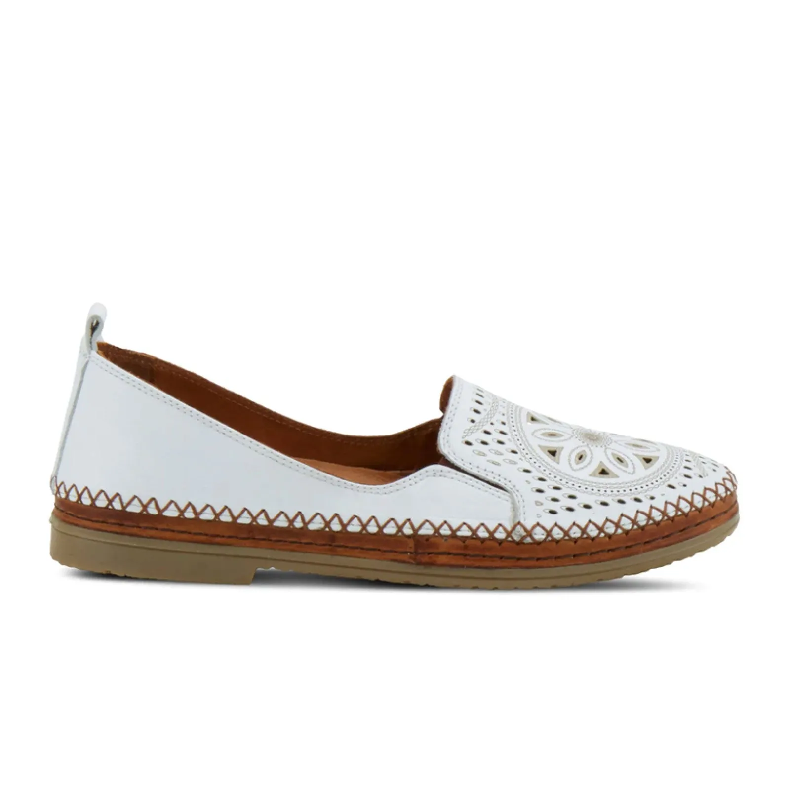 Spring Step Ingrid Slip On Loafer (Women) - White