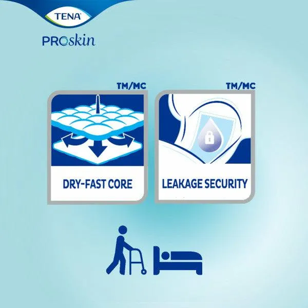 TENA ProSkin Absorbent Pads - Extra, Day Plus or Night Super