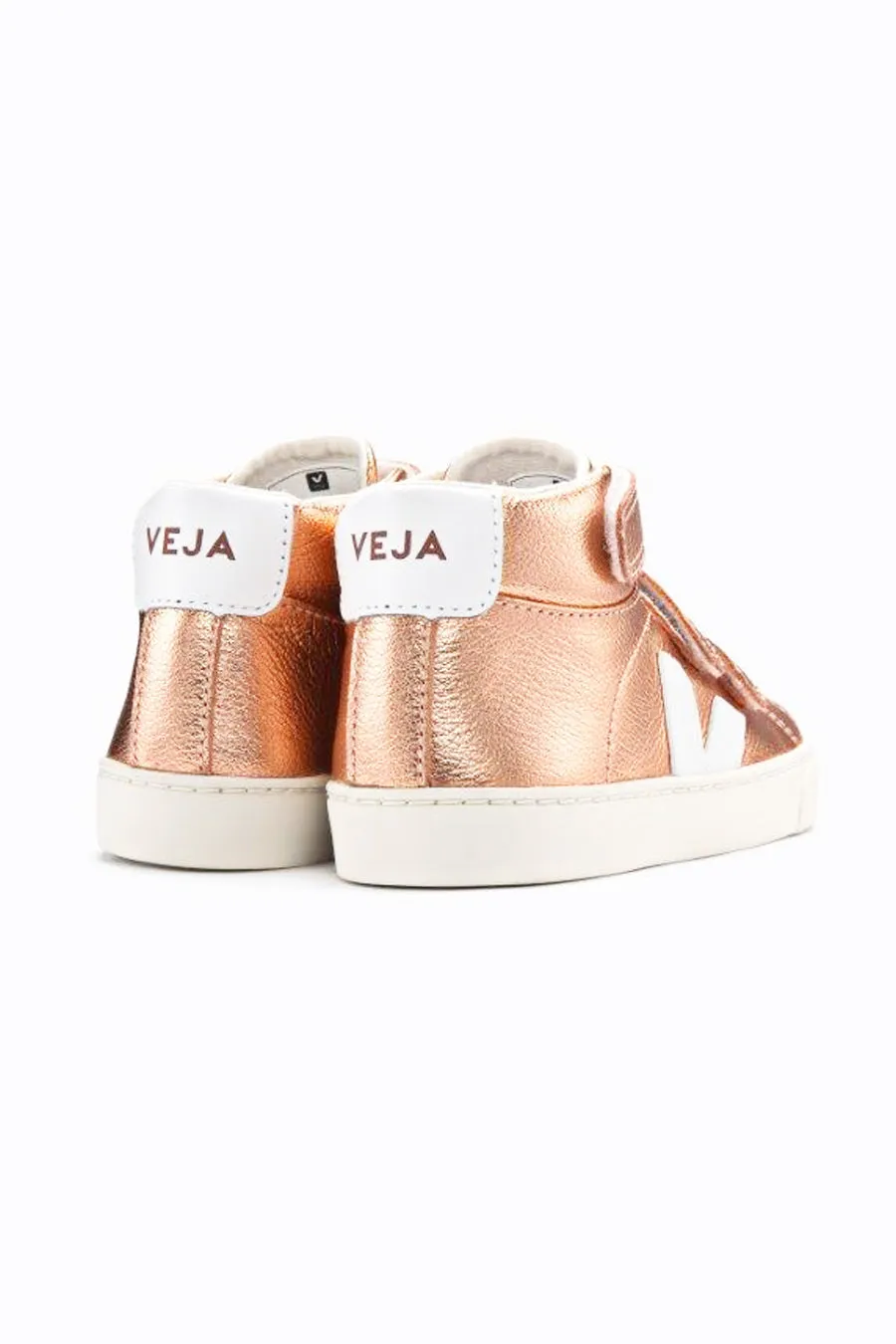 Veja Esplar High Top Mid Easy Kids Shoes - Venus White