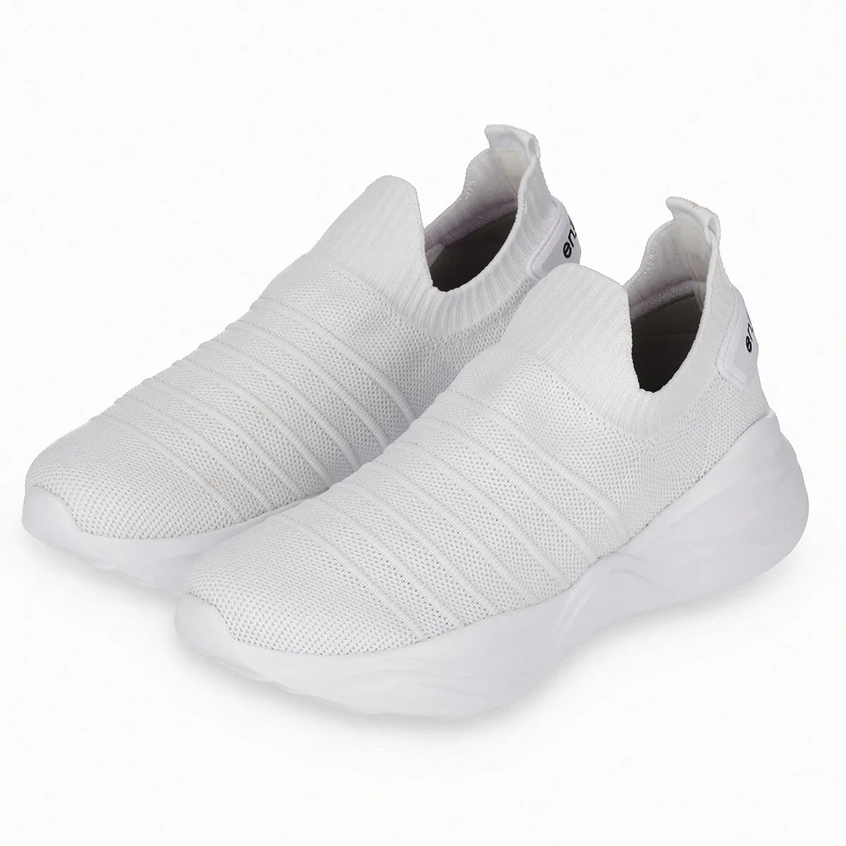 White Flyknit ENERGY Sneakers for Women (909.001)