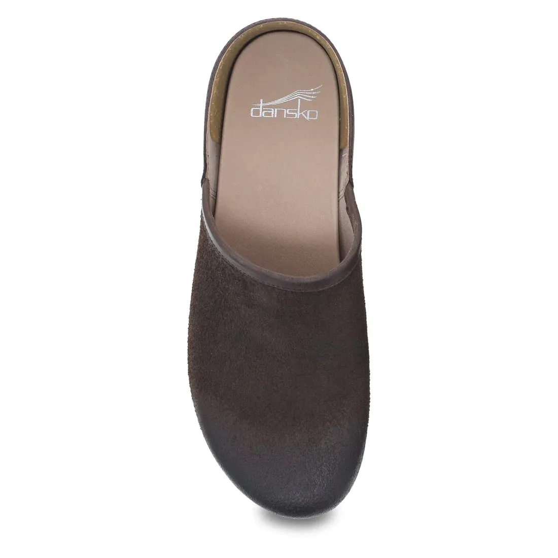 Women's Dansko Brenna Color: Chocolate Burnished Suede