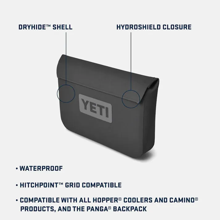 YETI Sidekick Dry 3L Gear Case - Charcoal